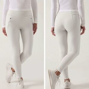 Athleta peak hybrid Fleece tight Size Small